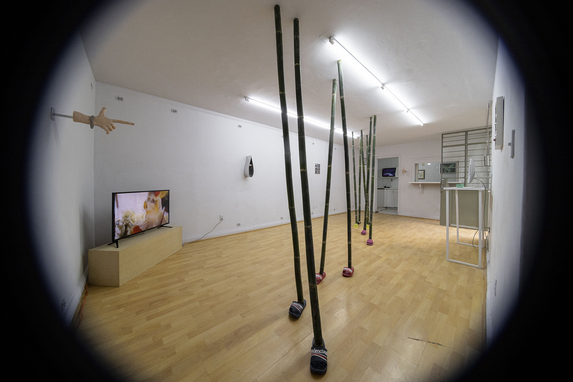 2022 02 Intelleaks, NASL, Mexico City — Installation View Main Room 02 — Jeronim Horvat